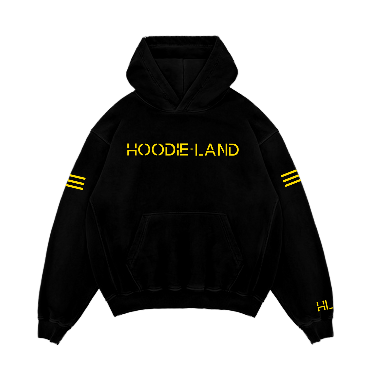 HL OFFICIAL HOODIE - BLACK/YELLOW